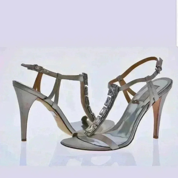 Mischka Women's Wedding Sandals Heels - Picture 2 of 7